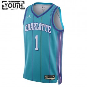 Dječji NBA Dres Charlotte Hornets LaMelo Ball Jordan 2023-24 Classic Edition Teal Swingman
